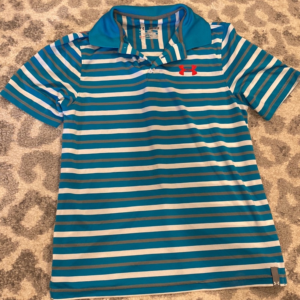 Boys under armour polo